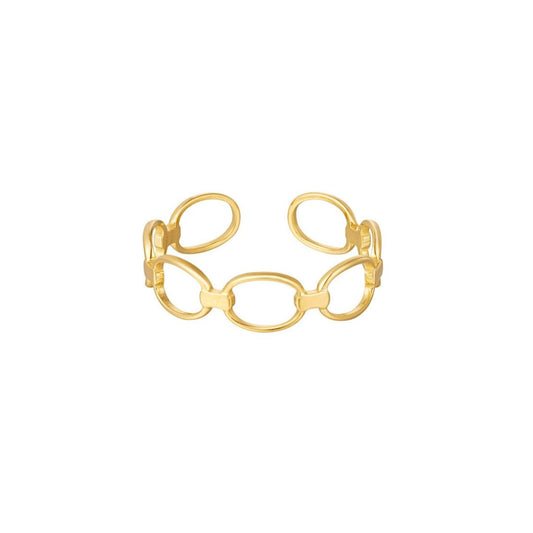 Chainy | Ring | Goud